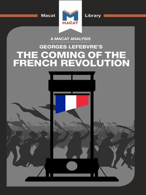 cover image of An Analysis of Georges Lefebvre's the Coming of the French Revolution